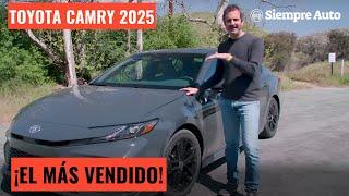 Toyota Camry 2025 Primera prueba de manejo del sedán más vendido