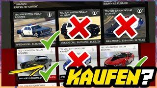  WELCHE AUTOS KAUFEN? - GTA 5 Online Bottom Dollar Bounties DLC