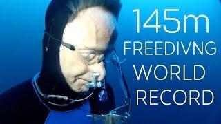 William Winram 145m Freediving World Record VWT