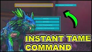 Ark How to Force Tame  Ark Instant Tame Command for PS4 and XBOX