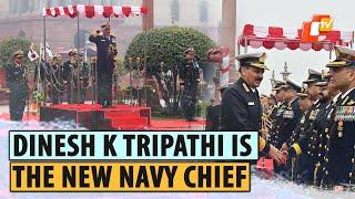 Vice-Admiral Dinesh Tripathi Appointed Next Navy Chief