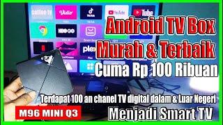 Android Tv Box Mini Murah & Terbaik  M96 Android Tv Box MiniQ3