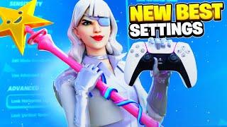 NEW BEST Controller SETTINGS + Sensitivity in Chapter 5 Fortnite Tutorial