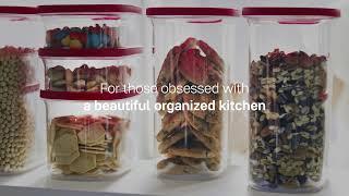 Tupperware Ultra Clear containers