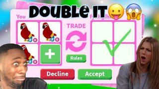 Take It Or DOUBLE IT CHALLENGEADOPT ME Gone wrong?