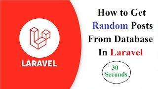 How to Get Random Posts from Database in Laravel