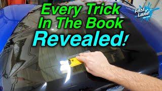 How To Hand Cut Shrink AND Install Window Tint On 2000-2005 Honda Civic