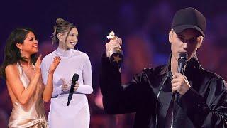 Justin Bieber Wins Award 2022 Selena Gomez & Hailey Bieber SUPPORT