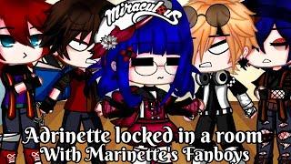 Adrienette locked in a room with Marinettes Fanboys  MLB  Original  Gacha Club  Gacha Life