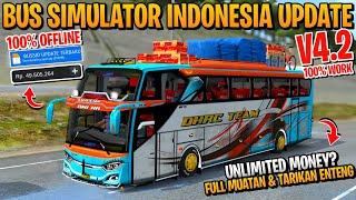 KEREN BANGET COY  Bus Simulator Indonesia Mod Apk Unlimited Money Terbaru v4.2 New Update 2024