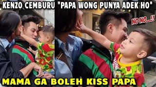 LUCU KENZO CEMBURU MAMAPAU GA BOLEH PEGANG2 PAPA..PAPA WONG SEKARANG PUNYA ADEK HO