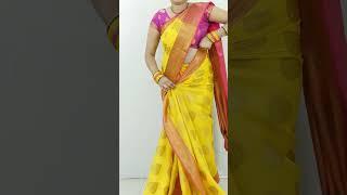 Party wear saree draping tutorial for newly wedding girls  How to wear saree perfectly