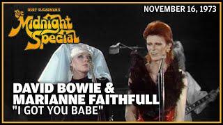 I Got You Babe - David Bowie & Marianne Faithfull  The Midnight Special