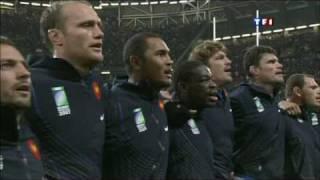 France - Nouvelle Zélande 20 - 18 avec hymnes et Haka 2007