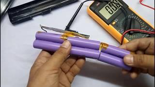 Repair laptop battery at home how to open laptop battery and rebuild after repairing