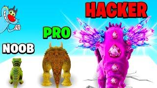 NOOB vs PRO vs HACKER In Monster Catch Run  With Oggy And Jack  Rock Indian Gamer 