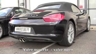 Porsche Boxster 981 sport exhaust - SCART Valvetronic