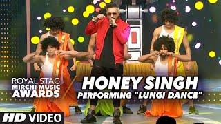 Honey Singh Energetic Performance On LUNGI DANCE At The Royal Stag Mirchi Music Awards 2016