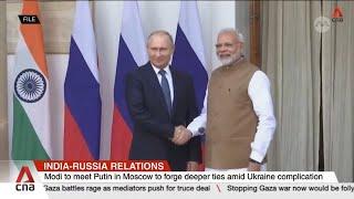 Indian PM Modi in Moscow for first bilateral state visit of his third term