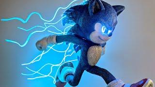 How to Make Sonic Super Speed Mode  LED  EL Wire  Polymer Clay