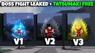 TATSUMAKI IS FREE NOW INSANE BOSS BATTLE  The Strongest Battlegrounds Update