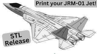 JRM-01 3D-Print RC Jet-Series is Released Today