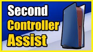 How to use 2 Controllers to Play Same Game on PS5 Console Easy Tutorial