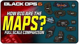 How Big are the Black Ops 6 Maps?  Full Size Comparison vs Nuketown