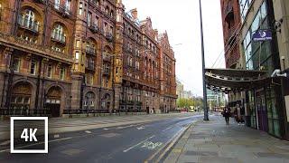 MANCHESTER CityㅣGreat Walking Tour in ManchesterㅣCity CentreㅣENGLAND UK 4K