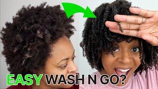 EASIEST 4c WASH N GO  I’ve Tried  Anthony Dickey...WOah