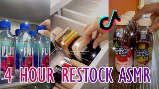 4 Hours ⌛Random 🫧Restock and Refill Organizing ASMR TikTok Compilation