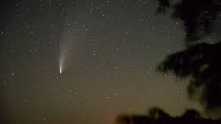 Comet Neowise  July 2020  Upstate NY Timelapse