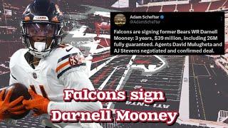 Atlanta Falcons sign Darnell Mooney