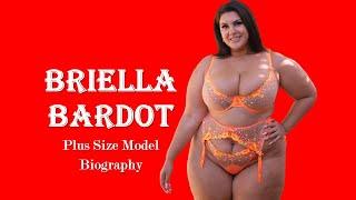 Briella Bardot Biography  Age Height Weight Lifestyle Net Worth  American Plus Size Model 