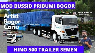 Mod Pribumi Bogor Terbaru - Mod BUSSID Hino Trailer Semen