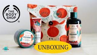 Unboxing NEW The Body Shop Spiced Orange Stockings Essentials Gift Set #shorts #giftidea