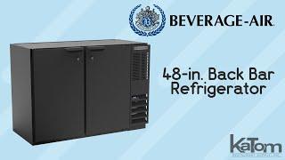 Beverage Air 48-in. Back Bar Refrigerator BB48HC-1-B