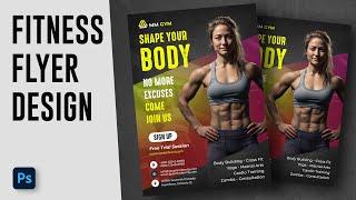 Photoshop Tutorial - GYM Flyer Design