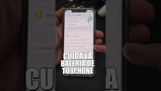 CUIDA LA BATERIA DE TU IPHONE