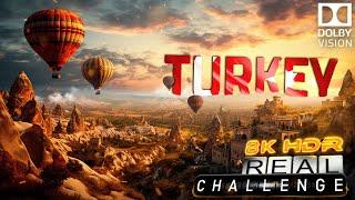 8K HDR Colors of TURKEY  - Challange Your TV Brightness with Dolby vision  60FPS