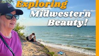 Exploring Midwestern Beauty Indiana Dunes To Traverse City in a Class B