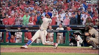 Bryce Harper - Complete video at bat - The NLCS Winning Home Run 10-23-22 