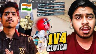 INDIAs RANK 1 TEAM BGIS CHAMPION 1vs4 SOUL CLUTCH ?? Tx NiNJA BEST Moments in PUBG Mobile