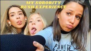 i vlogged my rush experience @ the university of michigan