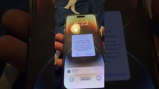 How To Fix Stuck Warning Message IPhone 14 Pro Max