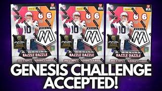 #GENESISCHALLENGE ACCEPTED Opening Up THREE 2022 Panini Mosaic Football Blaster Boxes @Pack-Attack