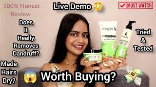 Pilgrim Shampoo Review  Pilgrim Anti Dandruff Shampoo & Conditioner Review With Demo  Charul Gupta