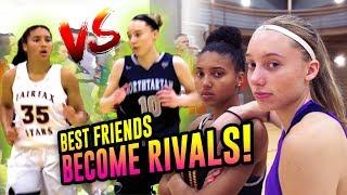 You Talk A LOT When Im Not Around. Paige Bueckers & Azzi Fudd Battle To Be The #1 Hooper 