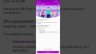 Motorola Edge 30  Security Update  April  2024 #shorts