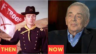 The cast F TROOP 1965 to 1967 Then and Now - The actors are all dead